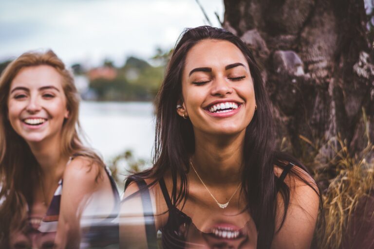 How To Whiten Teeth Naturally Attractive girl with big smile